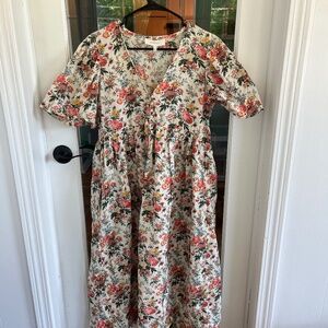 THE GREAT. floral Dress